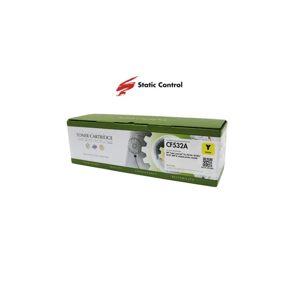 Картридж сумісний HP 205A (CF532A) жовтий SCC (002-01-SF532A)