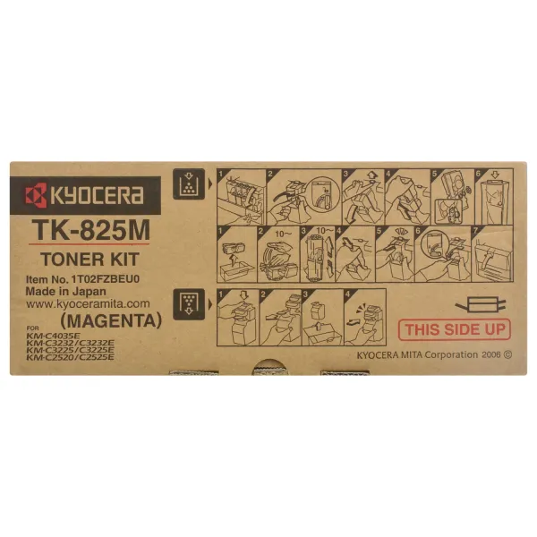 Тонер-картридж TK-825 пурпуровий Kyocera Mita (1T02FZBEU0) - Фото 2