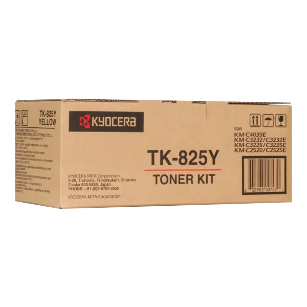 Тонер-картридж TK-825 жовтий Kyocera Mita (1T02FZAEU0)