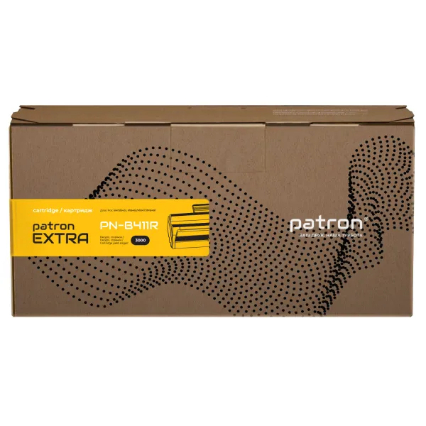 Тонер-картридж совместимый Oki 44574705 (B411) Extra Patron (PN-B411R) - Фото 3