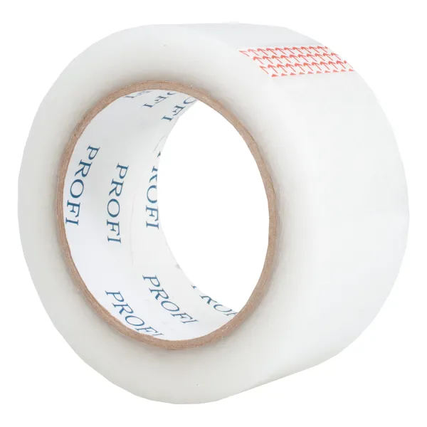 Скотч упаковочный 40мкм*48мм*200м, прозрачный, акриловый