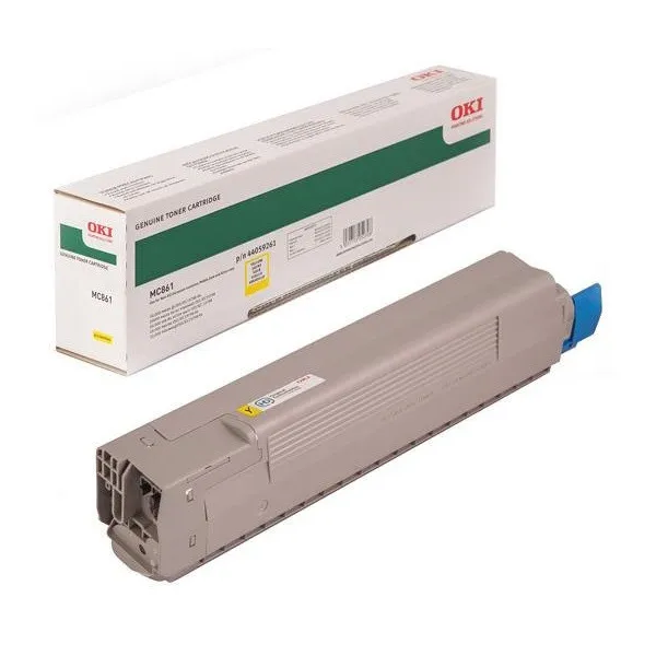 Тонер-картридж MC861 10K NEU жовтий Oki (44059261)