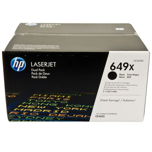 Картридж 647X черный HP (CE260XD)
