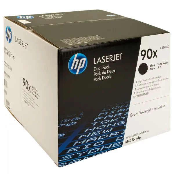 Картридж 90X черный HP (CE390XD)