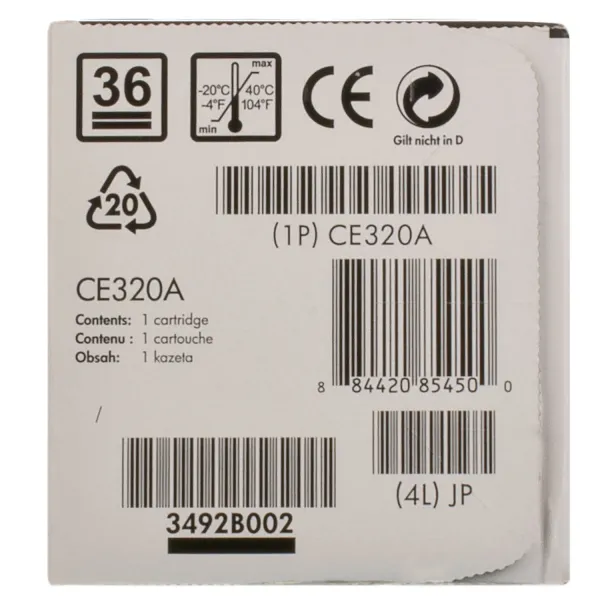 Картридж 128A черный HP (CE320A) - Фото 2