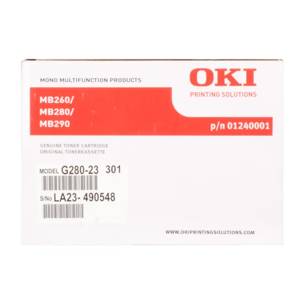 Тонер-картридж MB200 max OKI (01240001) - Фото 2