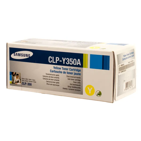 Тонер-картридж CLP-Y350 жовтий Samsung (CLP-Y350) - Фото 2