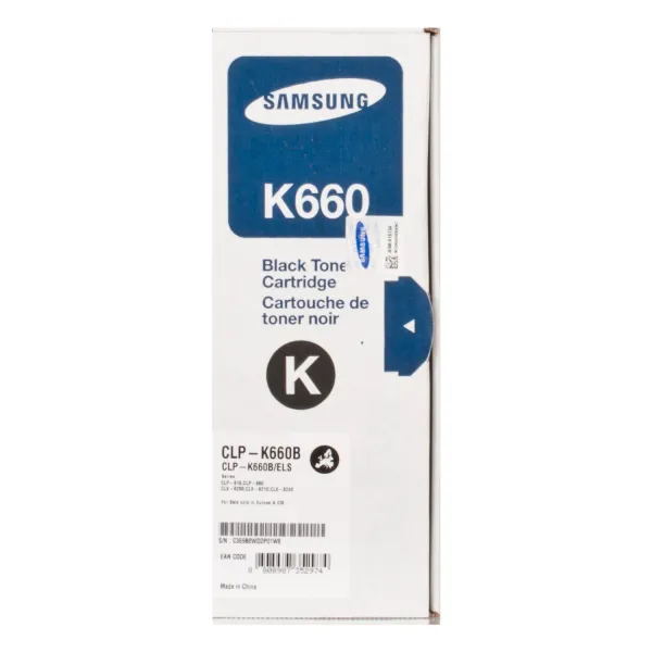 Тонер-картридж CLP-K660B черный Samsung - Фото 4