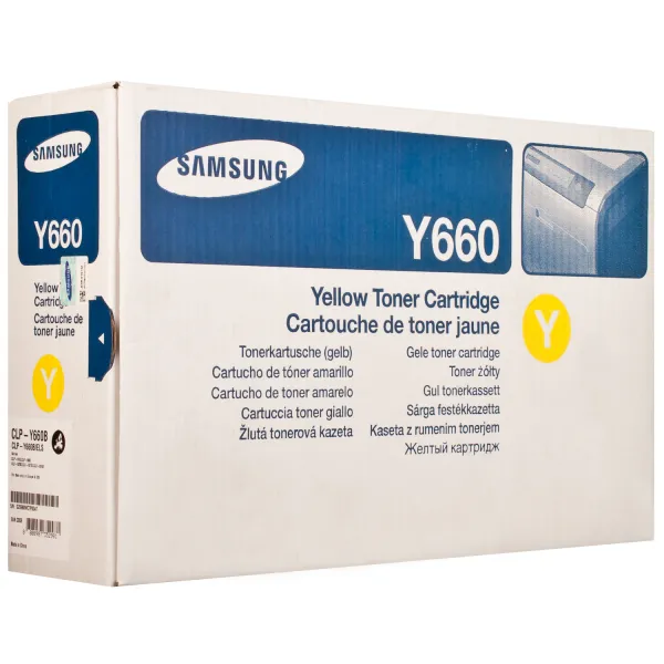 Тонер-картридж CLP-Y660B жовтий Samsung (CLP-Y660B)