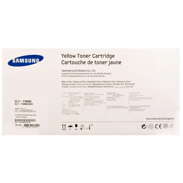 Тонер-картридж CLT-Y409S желтый Samsung (SU484A) - Фото 5