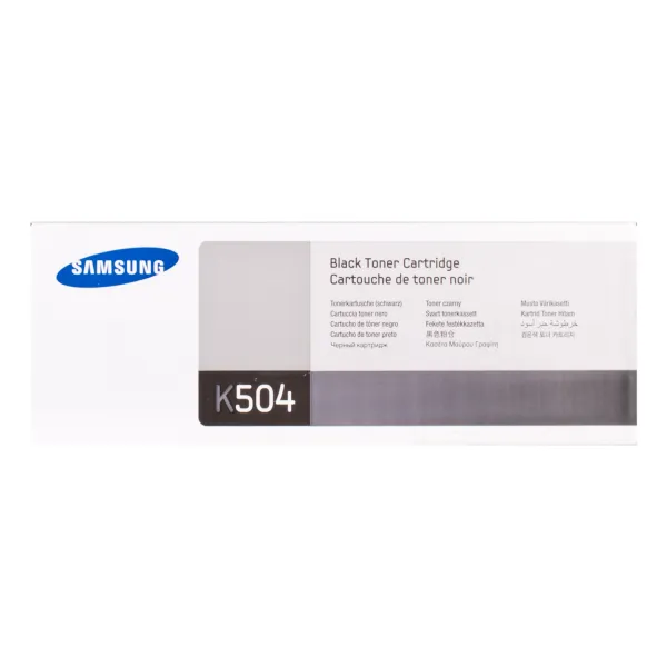 Тонер-картридж CLT-K504S черный Samsung - Фото 2
