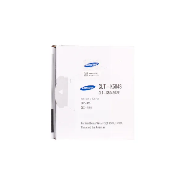 Тонер-картридж CLT-K504S черный Samsung - Фото 4