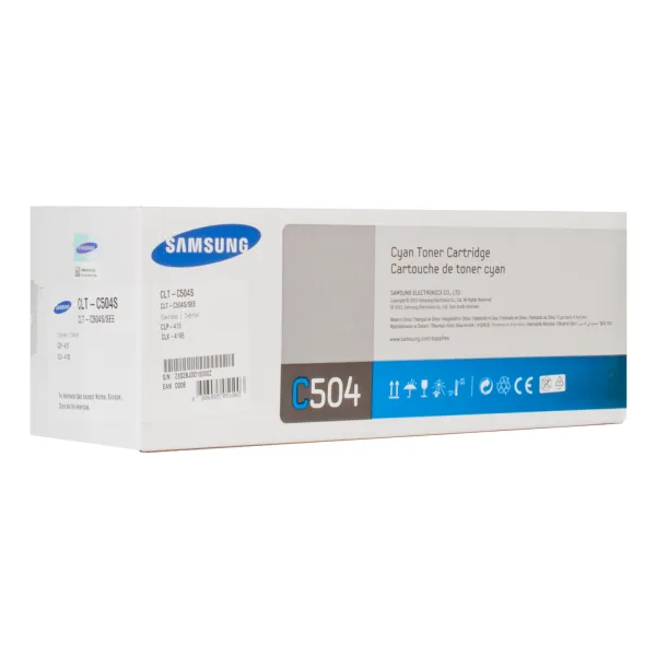 Тонер-картридж CLT-C504S голубой Samsung