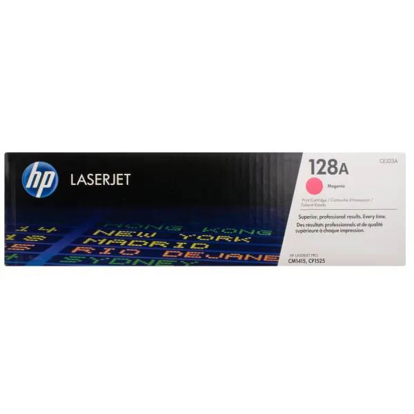 Картридж 128A пурпурный HP (CE323A) - Фото 4