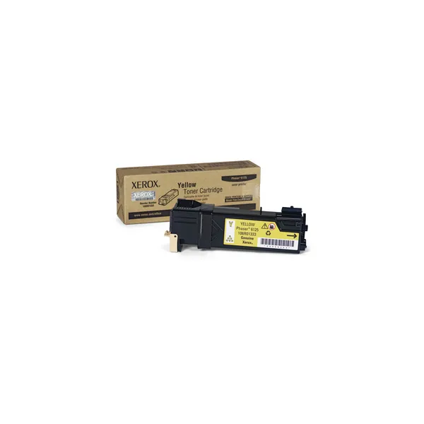 Тонер-картридж 106R01337 желтый Xerox (Phaser 6125)