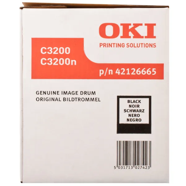 Драм-картридж C3200 чорный Oki (42126665) - Фото 4
