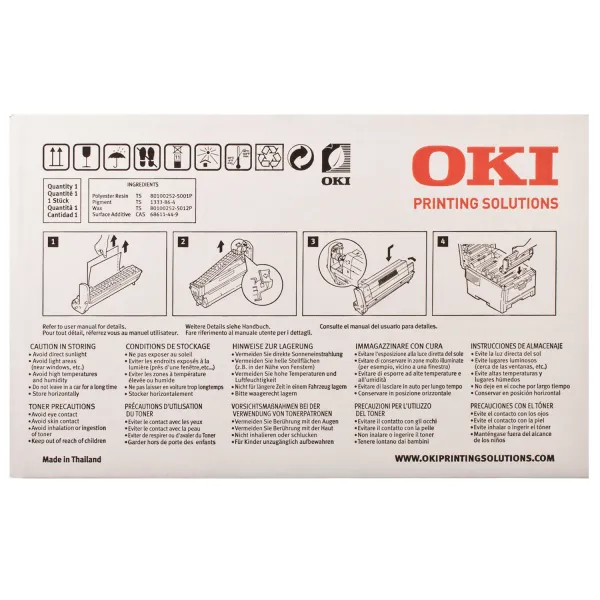 Драм-картридж C3200 блакитний Oki (42126664) - Фото 3