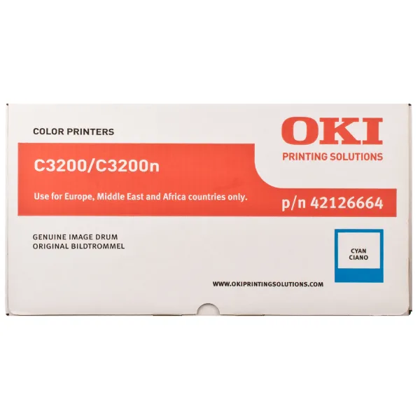 Драм-картридж C3200 блакитний Oki (42126664) - Фото 4