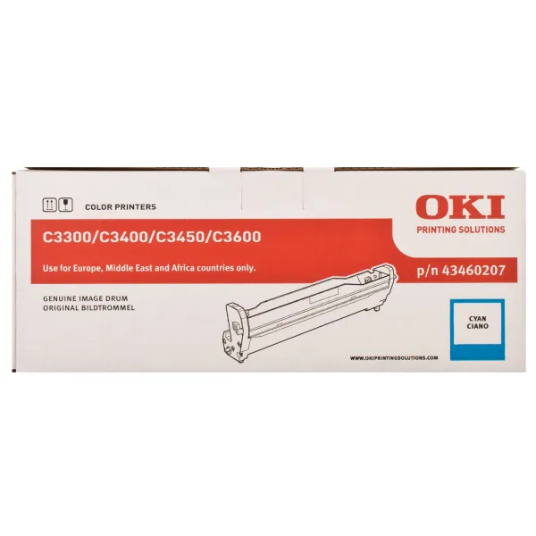 Драм-картридж C33_C34 блакитний Oki (43460207) - Фото 5