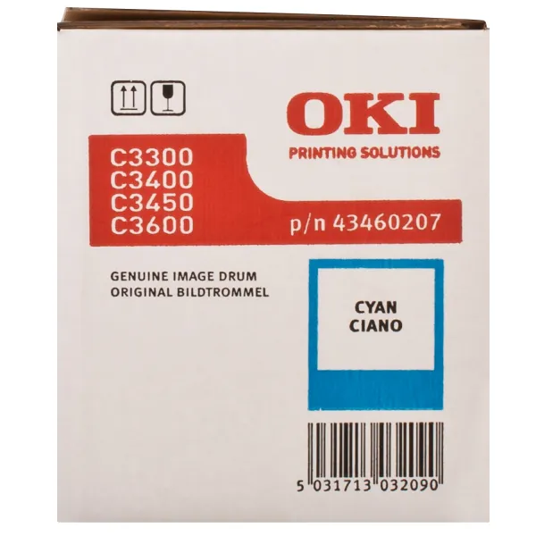 Драм-картридж C33_C34 блакитний Oki (43460207) - Фото 3