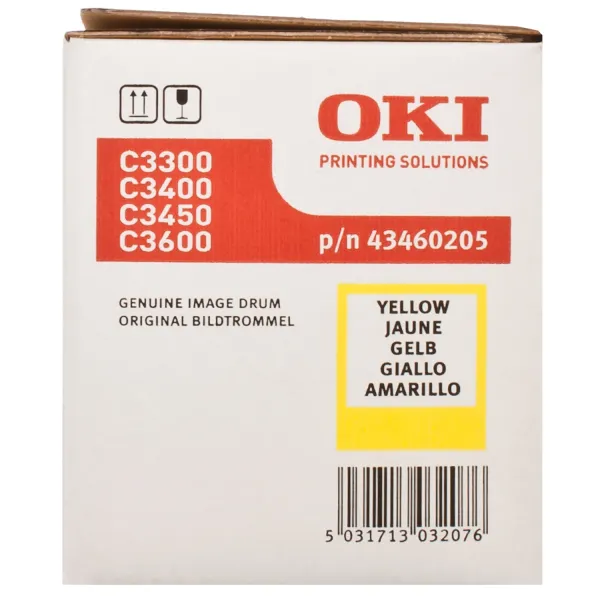 Драм-картридж C33_C34 жовтий Oki (43460205) - Фото 3