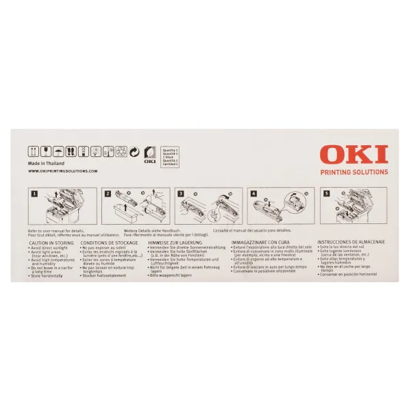 Драм-картридж C3520 пурпурный Oki (43460222) - Фото 3