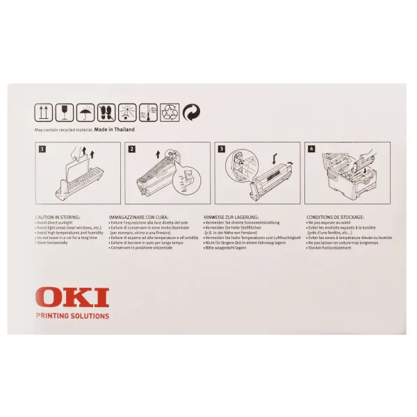 Драм-картридж C5250 блакитний Oki (42126672) - Фото 2