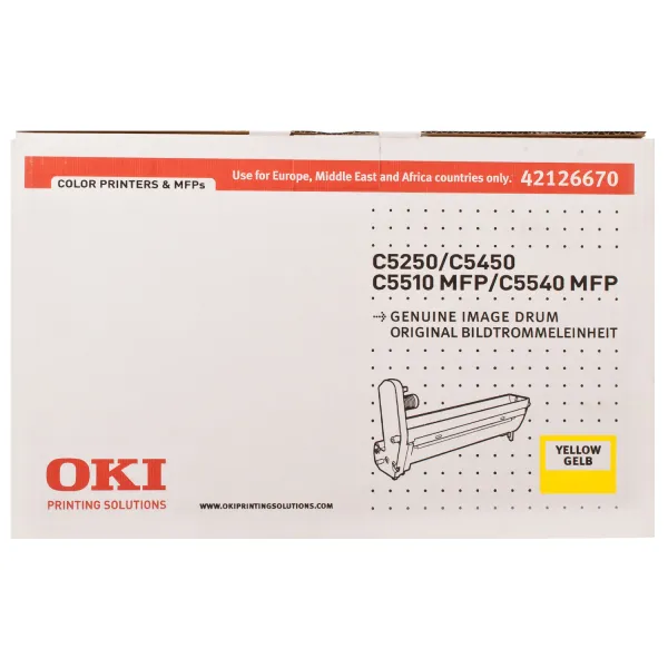 Драм-картридж C5250 жовтий Oki (42126670) - Фото 2