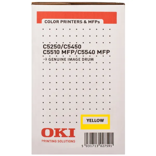 Драм-картридж C5250 жовтий Oki (42126670) - Фото 5
