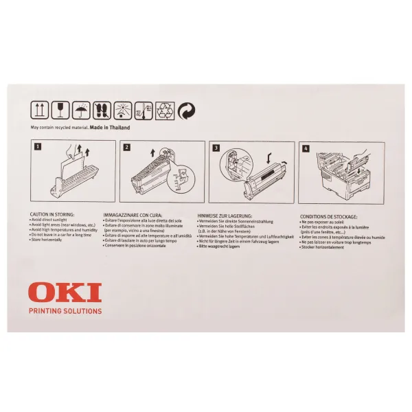 Драм-картридж C5250 жовтий Oki (42126670) - Фото 4