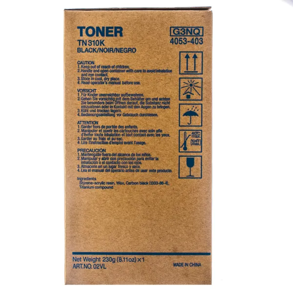 Тонер-картридж TN-310K черный Konica Minolta (4053403) - Фото 3