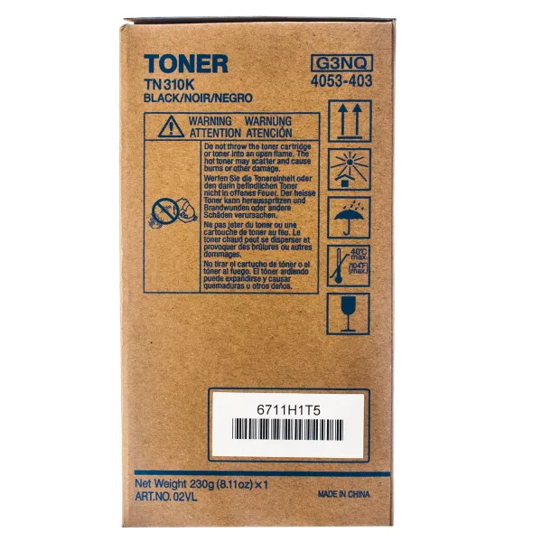 Тонер-картридж TN-310K черный Konica Minolta (4053403) - Фото 2