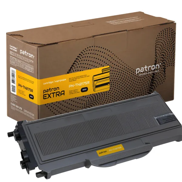 Тонер-картридж сумісний Brother TN-2175 Extra Patron (PN-TN2175R)