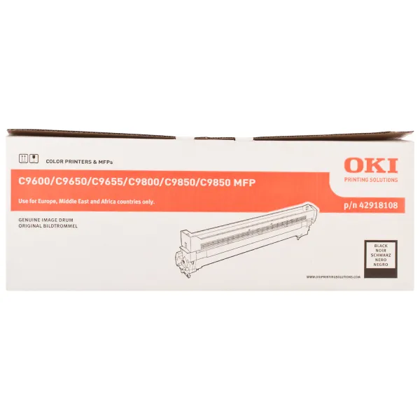 Драм-картридж C9600 чорний Oki (42918108) - Фото 4
