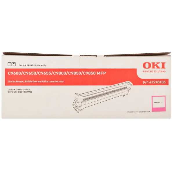 Драм-картридж C9600 пурпуровий Oki (42918106) - Фото 2