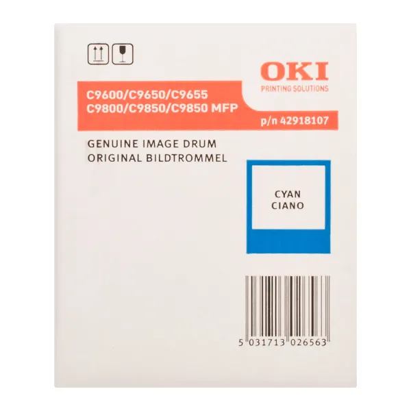 Драм-картридж C9600 голубой Oki (42918107) - Фото 4