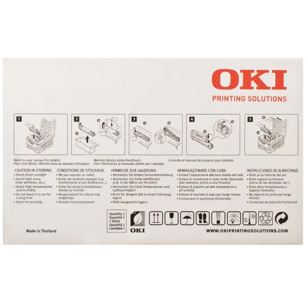 Драм-картридж C56_57 чорний Oki (43381708) - Фото 2