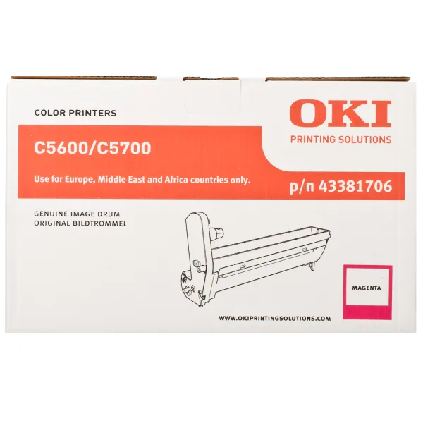 Драм-картридж C56_57 пурпуровий Oki (43381706) - Фото 3