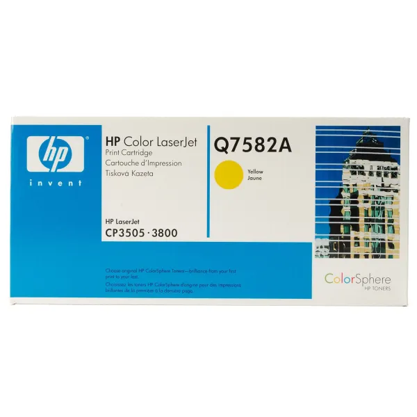 Картридж 503A желтый HP (Q7582A)