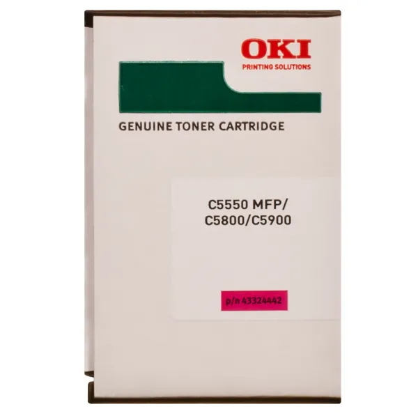 Тонер-картридж C58/59 5K NEU пурпурный Oki (43324442) - Фото 2