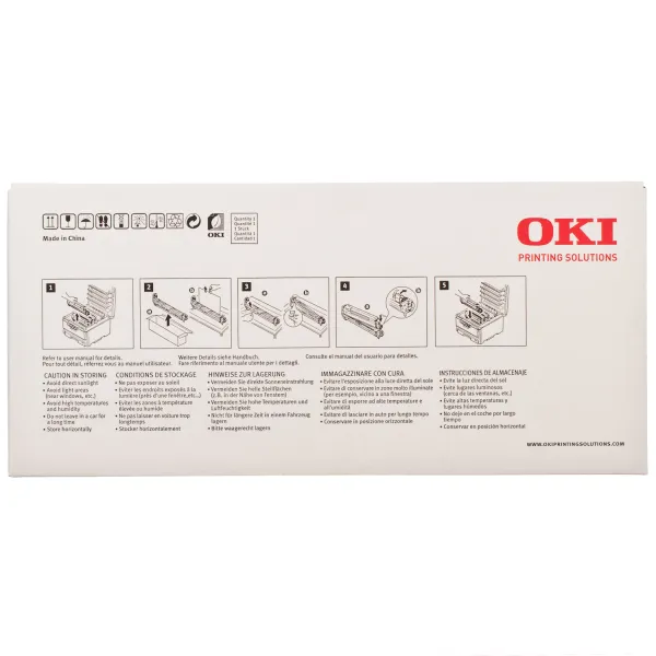 Драм-картридж C8600 чорний Oki (43449016) - Фото 2