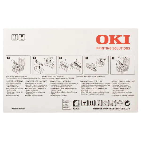 Драм-картридж C5650_5750 блакитний Oki (43870007) - Фото 3