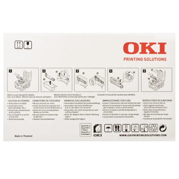 Драм-картридж C5650_5750 жовтий Oki (43870005) - Фото 4