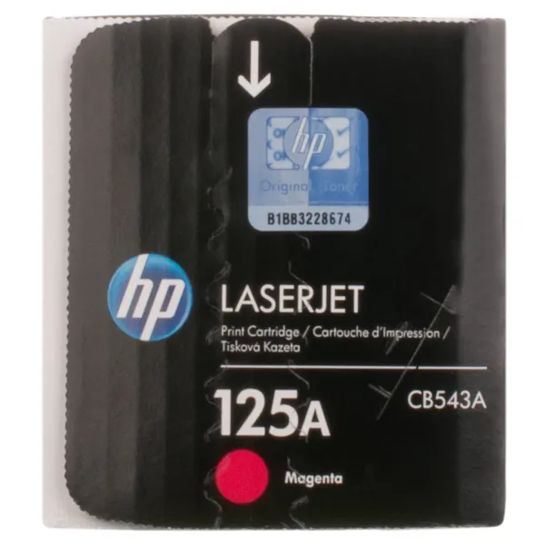 Картридж 125A пурпуровий HP (CB543A) - Фото 5