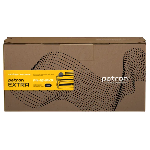 Картридж сумісний HP 124A (Q6000A) чорний Extra Patron (PN-124AKR) - Фото 5