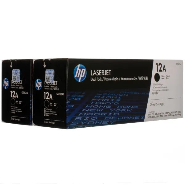 Картридж 12A черный HP (Q2612AD/Q2612AF)