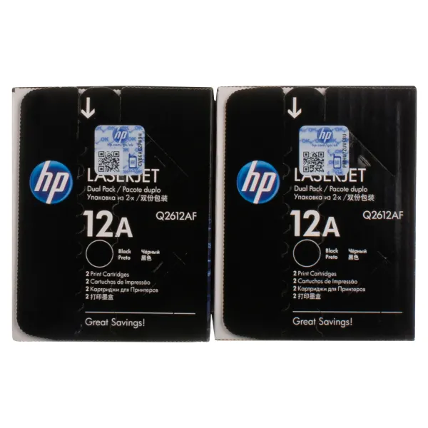 Картридж 12A чорний HP (Q2612AD/Q2612AF) - Фото 6