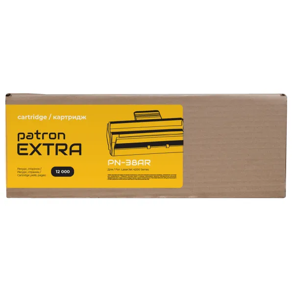Картридж сумісний HP 38A (Q1338A) Extra Patron (PN-38AR) - Фото 4