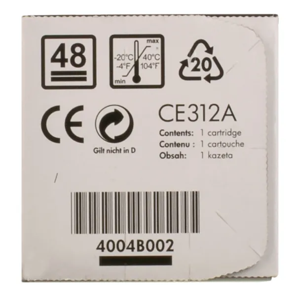 Картридж 126A желтый HP (CE312A) - Фото 5