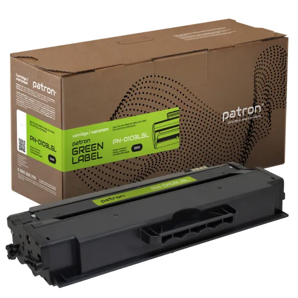 Картридж совместимый Samsung MLT-D103L Green Label Patron (PN-D103LGL)